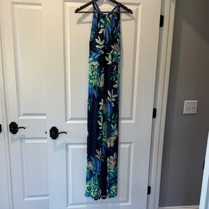 Lilly Pulitzer Tropical Print Maxi Dress